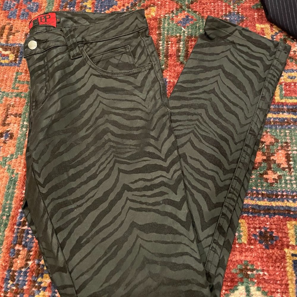 Mens Zebra Print Pants
